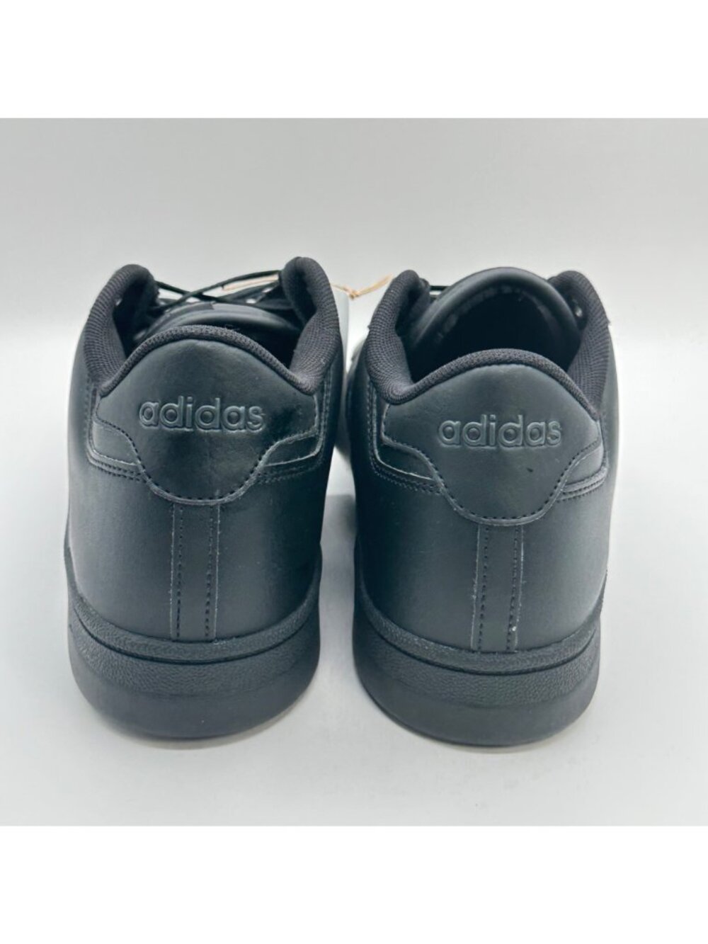 Adidas Rapid Court Low JS2224 Triple Black Mens Size 9.5 / Womens 10.5 NEW - Picture 4 of 10